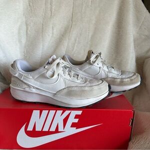 Nike Waffle Debut Trainers, size 6 (used)